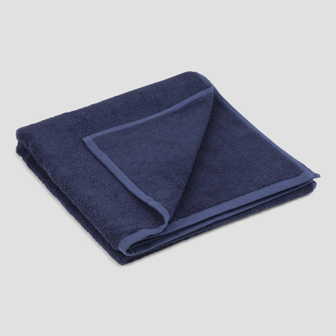 Bambushåndklæde 30x50 | Marineblå