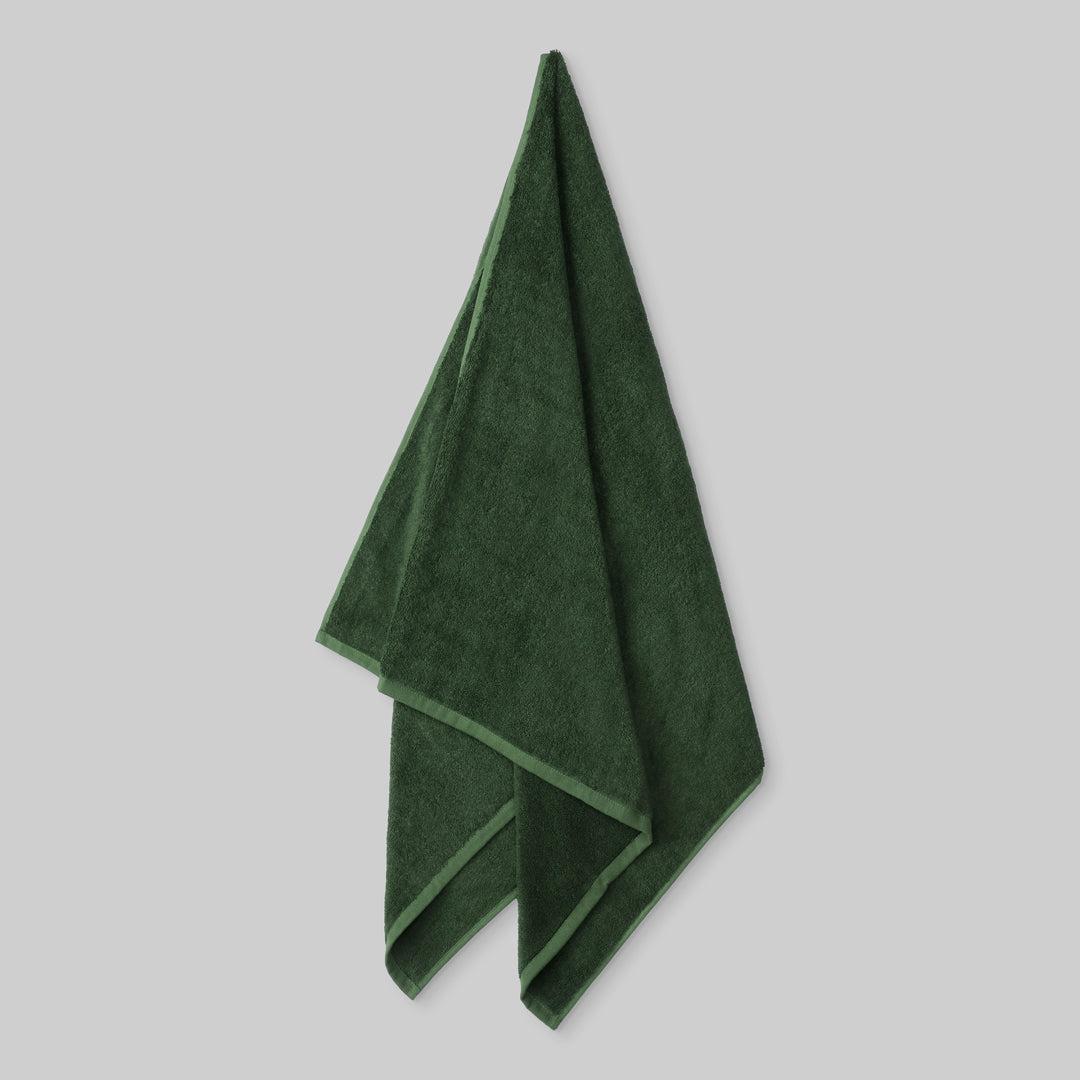 Bambushåndklæde 50x70 | Mørkegrøn