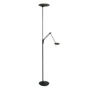 Amora - Dobbelt gulvlampe i tre forskellige finish Metal - sort