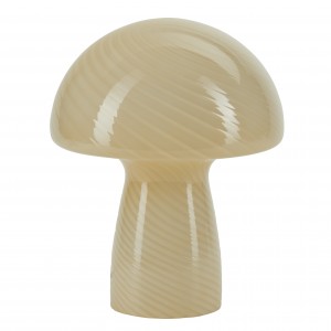 Bahne Lampe, Mushroom - beige/gul - H23