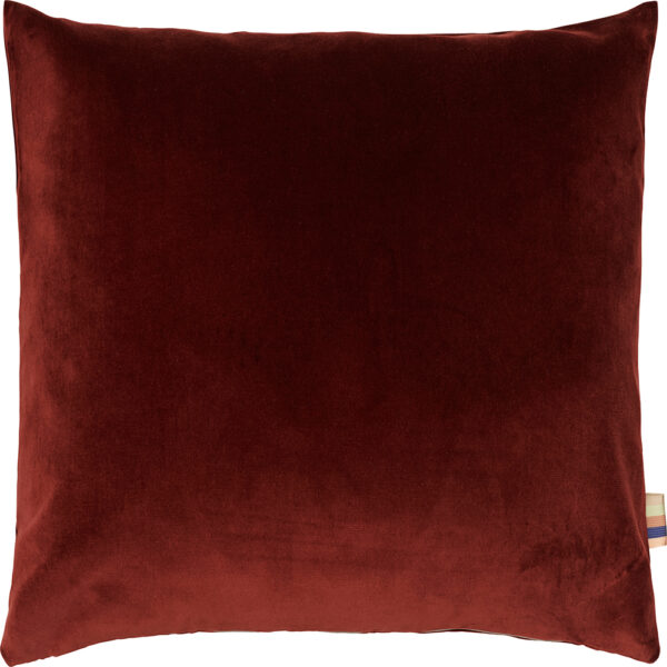 HMT Pyntepude m. fyld Leia Velour 70x70 Bordeaux