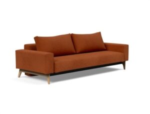 Innovation Living Idun Sovesofa L: 242 cm - Eg/Corduroy Burnt Orange