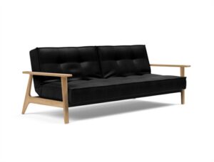 Innovation Living Splitback Frej Sovesofa L: 232 cm - Eg/Fanual Black