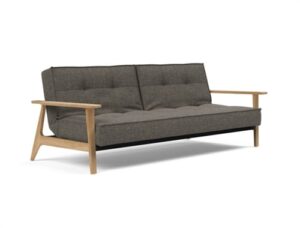 Innovation Living Splitback Frej Sovesofa L: 232 cm - Eg/Flashtex Dark Grey