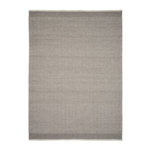 Linie Design Stratum Echo uldtæppe Grey, 140x200 cm