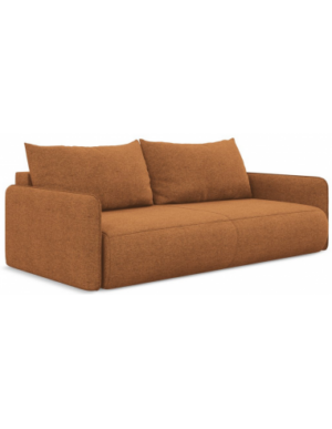 Nanea sovesofa i chenille B216 cm - Terracotta