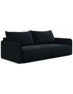 Nanea sovesofa i velour B216 cm - Mørkeblå