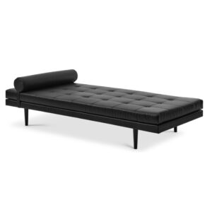 Nordby daybed | Sort m. nakkestøtte