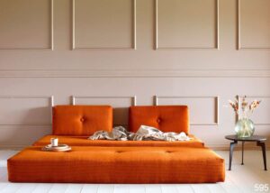 Sigmund Daybed | 160x200 | Burnt Orange