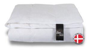 Sommerdyne 240x220cm - Dobbeltdyne med moskusdun - Classic By Borg sval king size dundyne