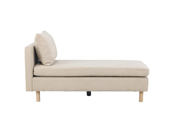 VENTURE DESIGN Zero Daybed - Trælook / Beige stof