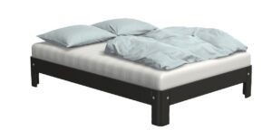 Auping Auronde Sengeramme Lav 140x200 cm - Deep Black