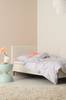 CARLIN TEDDY sengegavl 90 cm Hvid