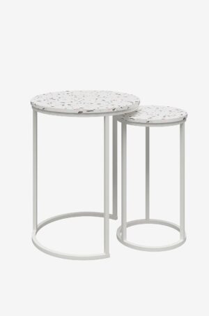 CosmoLiving by Cosmopolitan - Sidebord Amelia - Hvid - Sengeborde - - Homeroom