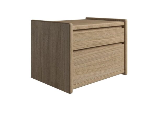 Kaagaard 225037 Sengebord Vægophængt 34x50x37 cm - Oliebehandlet Eg
