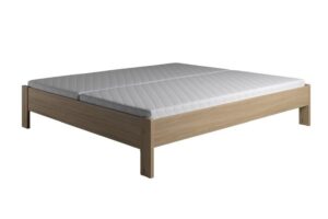 Kaagaard 420 Sengeramme 180x200 cm - Oliebehandlet Eg