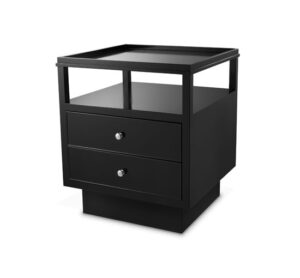 Lenox sengebord sort