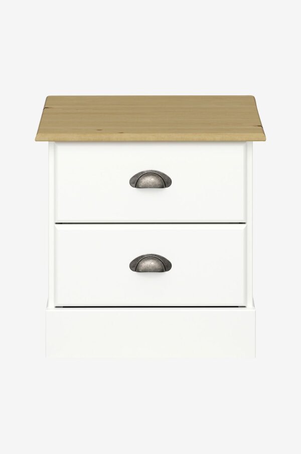 Loft24 - Sengebord Lorca - Hvid - Sengeborde - - Homeroom