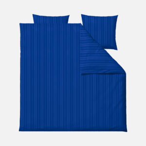 NOBEL Sengetøj - flere farver - 200×220 cm - Koboltblå