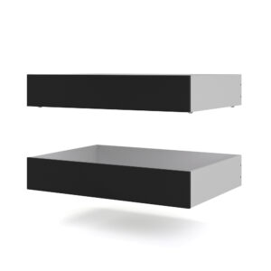 Nada seng 2 sengeskuffer bredde 99 cm mat sort
