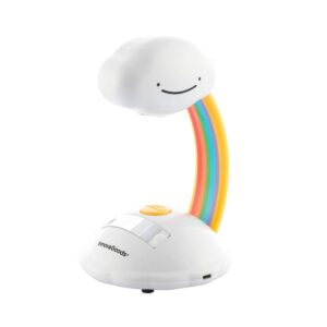 Natlampe med Regnbueprojektor
