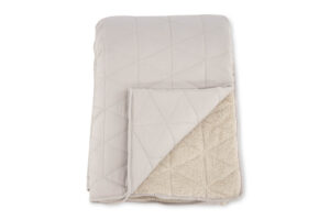 Nilla sengetæppe 150x250cm beige.
