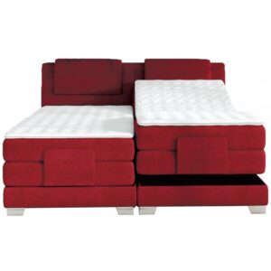Nordica Elevationsseng 180x200 Bordeaux rød