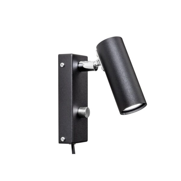 Örsjö Belysning Puck læselampe Sort