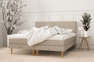 SÖVNN Luna Kontinentalseng - 180x210 - Sand