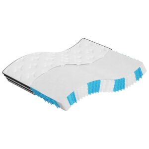 Springmadras med pocketfjedre 160x200 cm medium fast