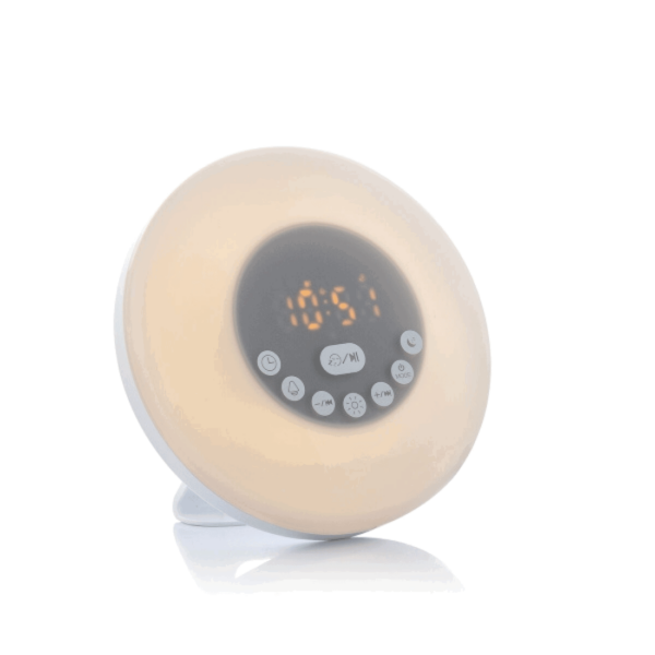 Vækkeur med wake-up light | FM Radio | Bluetooth | 400lm | 5W højtaler