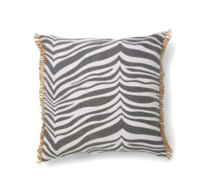 Zebra pyntepude titanium