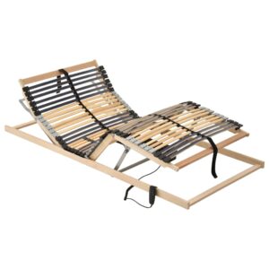 vidaXL lamelbund med elevation 42 lameller 7 zoner 80x200 cm