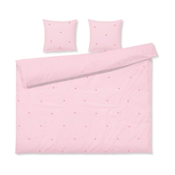 Juna Daisy sengetøj 200x220 cm Pink-rød