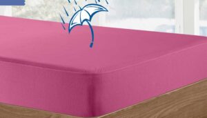 Velfont Vådliggerlagen Fuchsia - 90x200 Enkeltseng