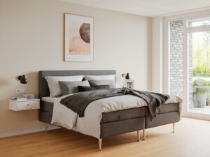 Fabrikkens - Platin | Elevation (Antracit) 160x200 cm.