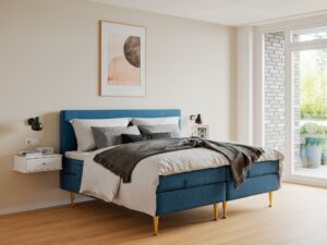 Fabrikkens - Platin | Elevation (Blå) 180x200 cm.