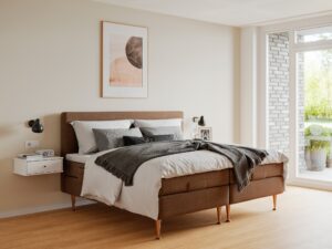 Fabrikkens - Platin | Elevation (Brun) 160x200 cm.