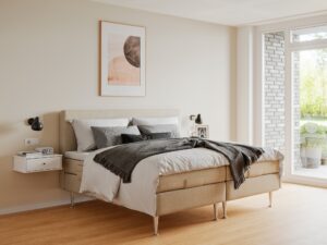 Fabrikkens - Platin | Elevation (Sand) 180x200 cm.