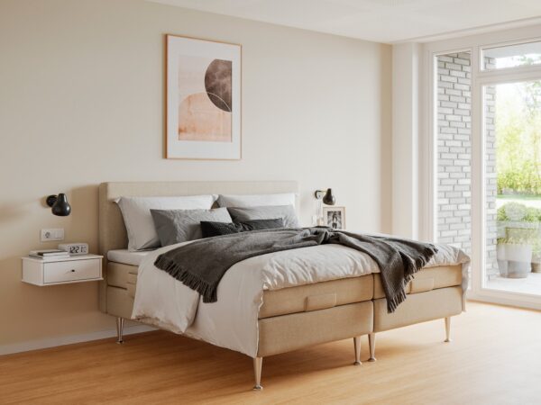 Fabrikkens - Platin | Elevation (Sand) 180x200 cm.