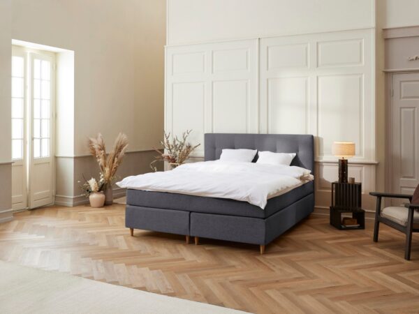 Fabrikkens - Platin | Kontinental (Antracit) 180x210 cm.
