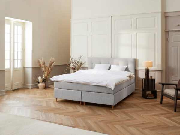 Fabrikkens - Platin | Kontinental (Lysegrå) 160x200 cm.