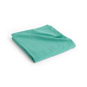 HAY - Linen Sengetæppe 240 x 260 Emerald Grøn