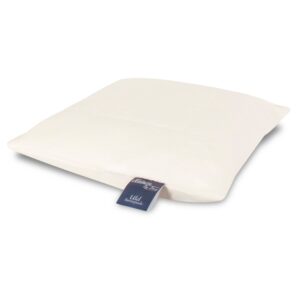 Junior hovedpude med uld - Giver god støtte og er Sved absorberende - Børne pude med 3 kammer 40x45cm fra Nature By Borg