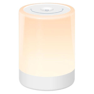 Lippa Baby Natlampe med RGB Moodlight - Hvid