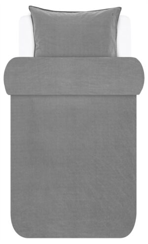 Marc O'Polo sengetøj - 140x220 cm - 100% Enzymvasket bomulds sengesæt - Senja Stone sengelinned