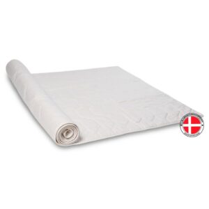 Rullemadras - 210x210 cm - 100% bomuld - Dansk produceret - Madrasbeskytter - LIXRA