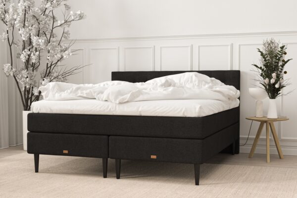 SÖVNN Maya Kontinentalseng - 160x200 - Sort