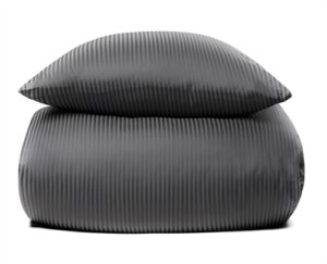 Sengetøj i 100% Egyptisk bomuld - 140x220 cm - Gråt sengetøj - Ekstra blødt sengesæt fra By Borg