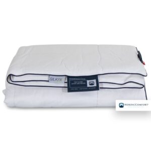 Silkedyne 140x220 cm - Helårsdyne med silkefyld - Nordic Comfort dyne med 100% mulberry silke